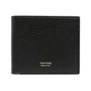 Tom Ford Klassisk Bifold Plånbok i Läder Black, Herr