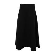 Jil Sander Midi Skirts Black, Dam