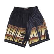 Mitchell & Ness Miami Heat Basketshorts Multicolor, Herr