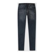 Pure Path Klassiska Mörkblå Skinny Jeans Blue, Herr