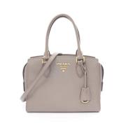 Prada Vintage Pre-owned Laeder prada-vskor Gray, Dam