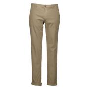 Mason's Brun Chino Byxor Brown, Herr