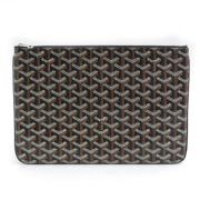 Goyard Vintage Pre-owned Canvas kuvertvskor Black, Dam