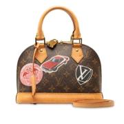 Louis Vuitton Vintage Pre-owned Canvas louis-vuitton-vskor Brown, Dam