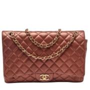 Chanel Vintage Pre-owned Laeder chanel-vskor Brown, Dam