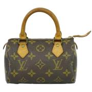 Louis Vuitton Vintage Pre-owned Canvas louis-vuitton-vskor Brown, Dam