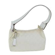 Gucci Vintage Pre-owned Canvas gucci-vskor White, Dam