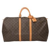 Louis Vuitton Vintage Pre-owned Canvas louis-vuitton-vskor Brown, Dam