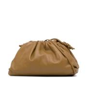 Bottega Veneta Vintage Pre-owned Laeder crossbodyvskor Brown, Dam