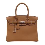 Hermès Vintage Pre-owned Laeder handvskor Brown, Dam