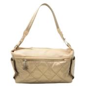 Chanel Vintage Pre-owned Canvas chanel-vskor Yellow, Dam