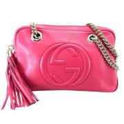 Gucci Vintage Pre-owned Laeder gucci-vskor Pink, Dam