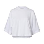 Wakakuu Icons Oversized Cropped T-Shirt White, Dam