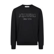 Iceberg Logo Hoodie Black, Herr