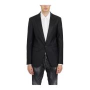 Dsquared2 Lana och Siden Berlin Blazer Black, Herr