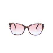 Tom Ford Ft1108 55Z Sunglasses Brown, Dam