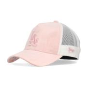 New Era MLB Los Angeles Dodgers Trucker Hat Pink Pink, Unisex