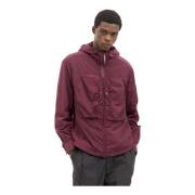 C.p. Company Nylon Overshirt Jacket Purple, Herr