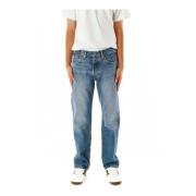 Levi's Klassiska Straight Fit Jeans Blue, Herr