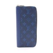 Louis Vuitton Vintage Pre-owned Laeder plnbcker Blue, Dam