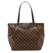 Louis Vuitton Vintage Pre-owned Canvas louis-vuitton-vskor Brown, Dam