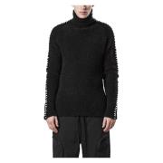 Thom Krom Alpaca High Neck Sweater Black, Herr