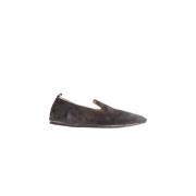 Marsell Brun Läder Loafer Moccasin Brown, Dam