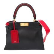 Fendi Vintage Pre-owned Laeder fendi-vskor Black, Dam