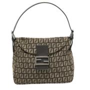 Fendi Vintage Pre-owned Canvas fendi-vskor Brown, Dam