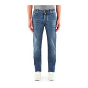 Jacob Cohën Blå Denim Jeans Blue, Herr