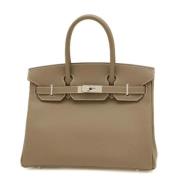 Hermès Vintage Pre-owned Laeder handvskor Gray, Dam