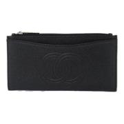 Chanel Vintage Pre-owned Tyg plnbcker Black, Dam