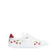 Aquazzura Snygga Sneakers med Flaskficka White, Dam