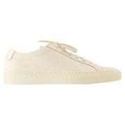 Common Projects Laeder sneakers Beige, Dam