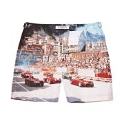 Orlebar Brown Retro Badshorts Multicolor, Herr