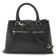 Gucci Vintage Pre-owned Laeder totevskor Black, Dam