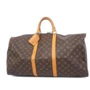 Louis Vuitton Vintage Pre-owned Tyg handvskor Brown, Dam