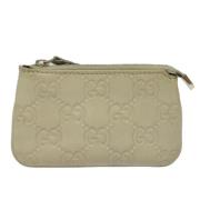 Gucci Vintage Pre-owned Canvas plnbcker Beige, Dam