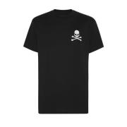 Philipp Plein Stilren T-shirt med Unik Design Black, Herr