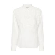 Ermanno Scervino Snygg Skjorta med Unik Design White, Dam