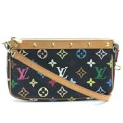 Louis Vuitton Vintage Pre-owned Canvas kuvertvskor Multicolor, Dam