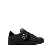 Philipp Plein Stiliga Sneakers för Män Black, Herr