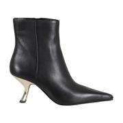 Michael Kors Stilren Luna Bootie för kvinnor Black, Dam