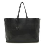 Bottega Veneta Vintage Pre-owned Laeder totevskor Black, Dam