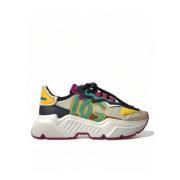 Dolce & Gabbana Färgglada Gummisneakers Multicolor, Dam