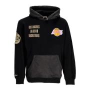 Mitchell & Ness NBA Lag Vintage Logo Hoodie Black, Herr