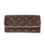 Louis Vuitton Vintage Pre-owned Tyg louis-vuitton-vskor Brown, Dam