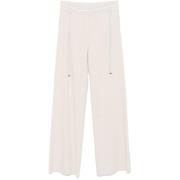 D.Exterior Melange Fleece Track Pants Beige, Dam