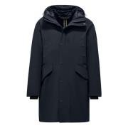 BomBoogie Dubbel Huva Parka Blue, Herr