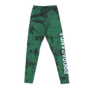 Propaganda Grön Tie Dye Damleggings Green, Dam